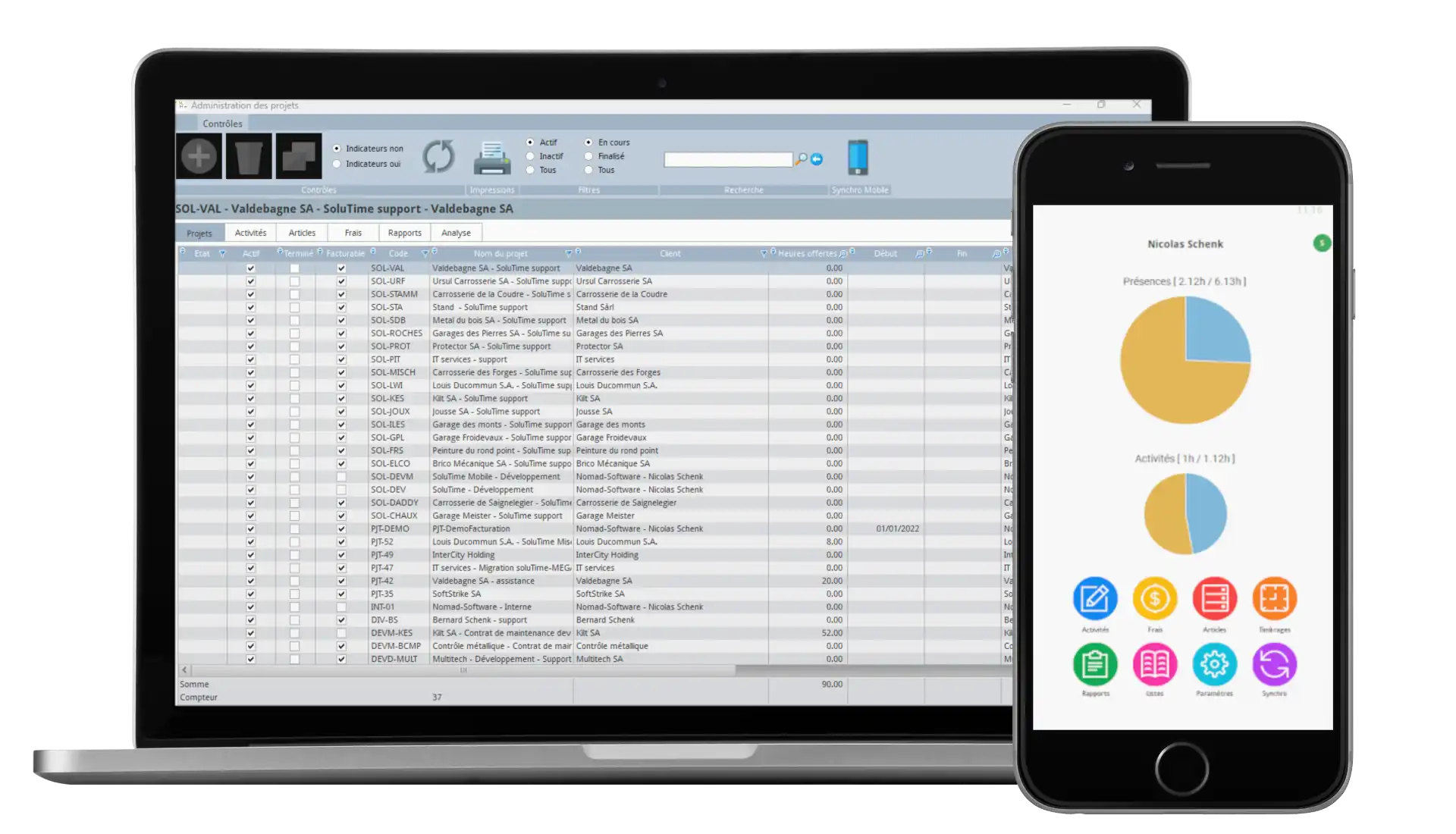 Application mobile / smartphone